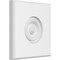 Ekena Millwork Standard Sedgwick Bullseye Rosette With Rounded Edge, 7"W x 7"H x 3/4"P ROSP070X070X075SDG04 - alternate 1